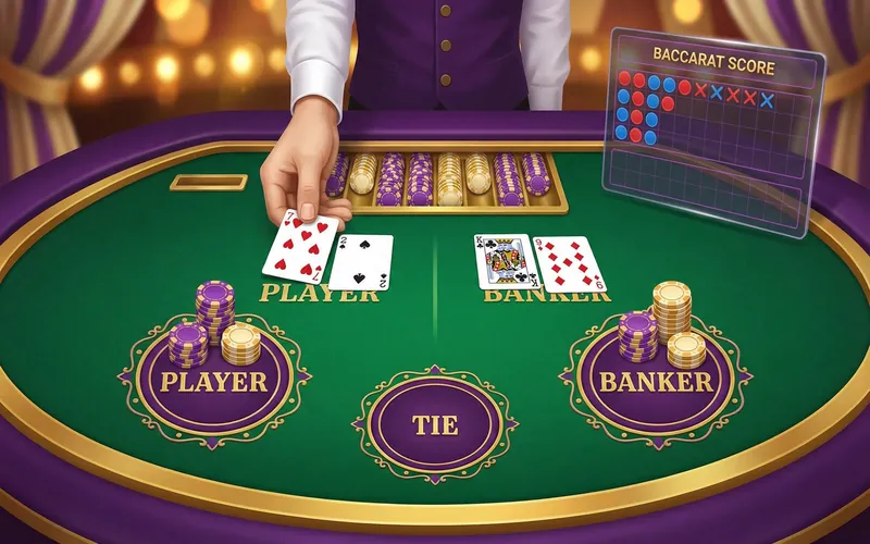 Tutorial de Bacará - Como Jogar no wap222bet