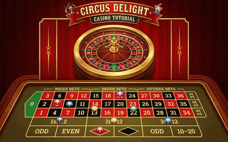 Tutorial de Roleta - Tipos de Apostas no wap222bet